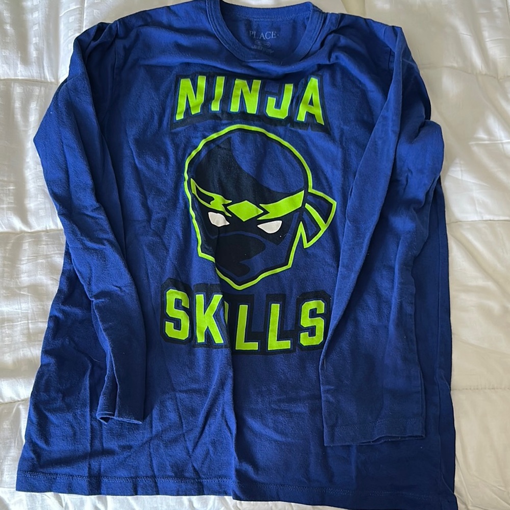 The Children's Place Blue Ninja Skills Shirt